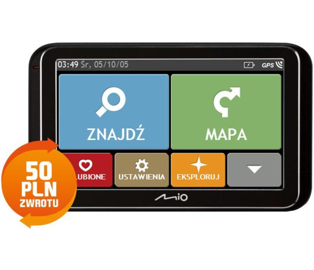 Mio Spirit 6900 5" Polska Dożywotnia aktualizacja - 186902 - zdjęcie
